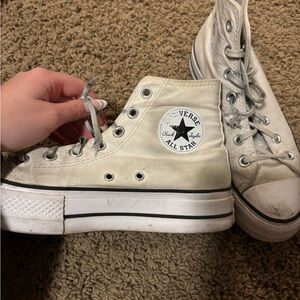 Beat up converse